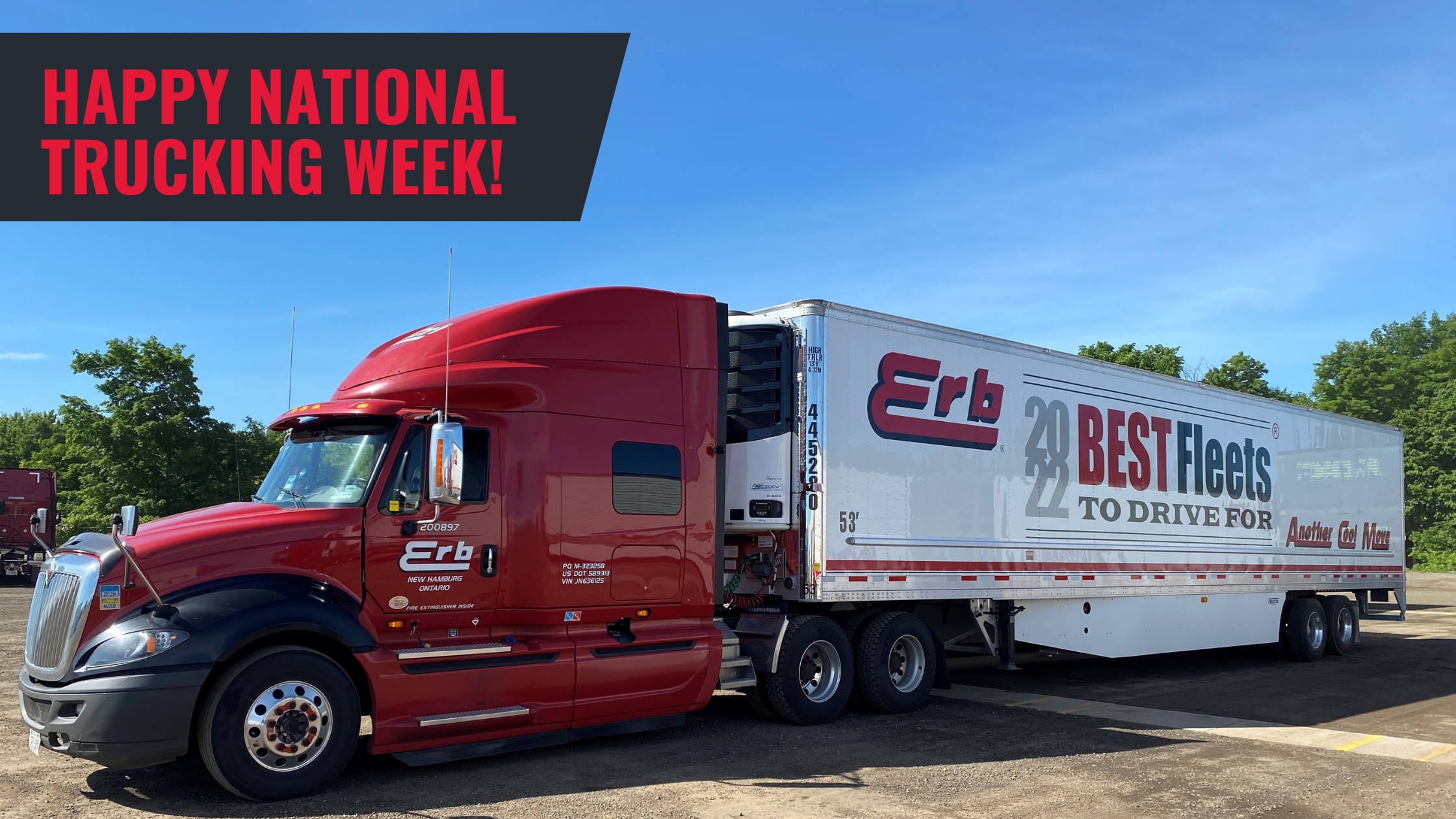 Happy National Trucking Week!</strong>
