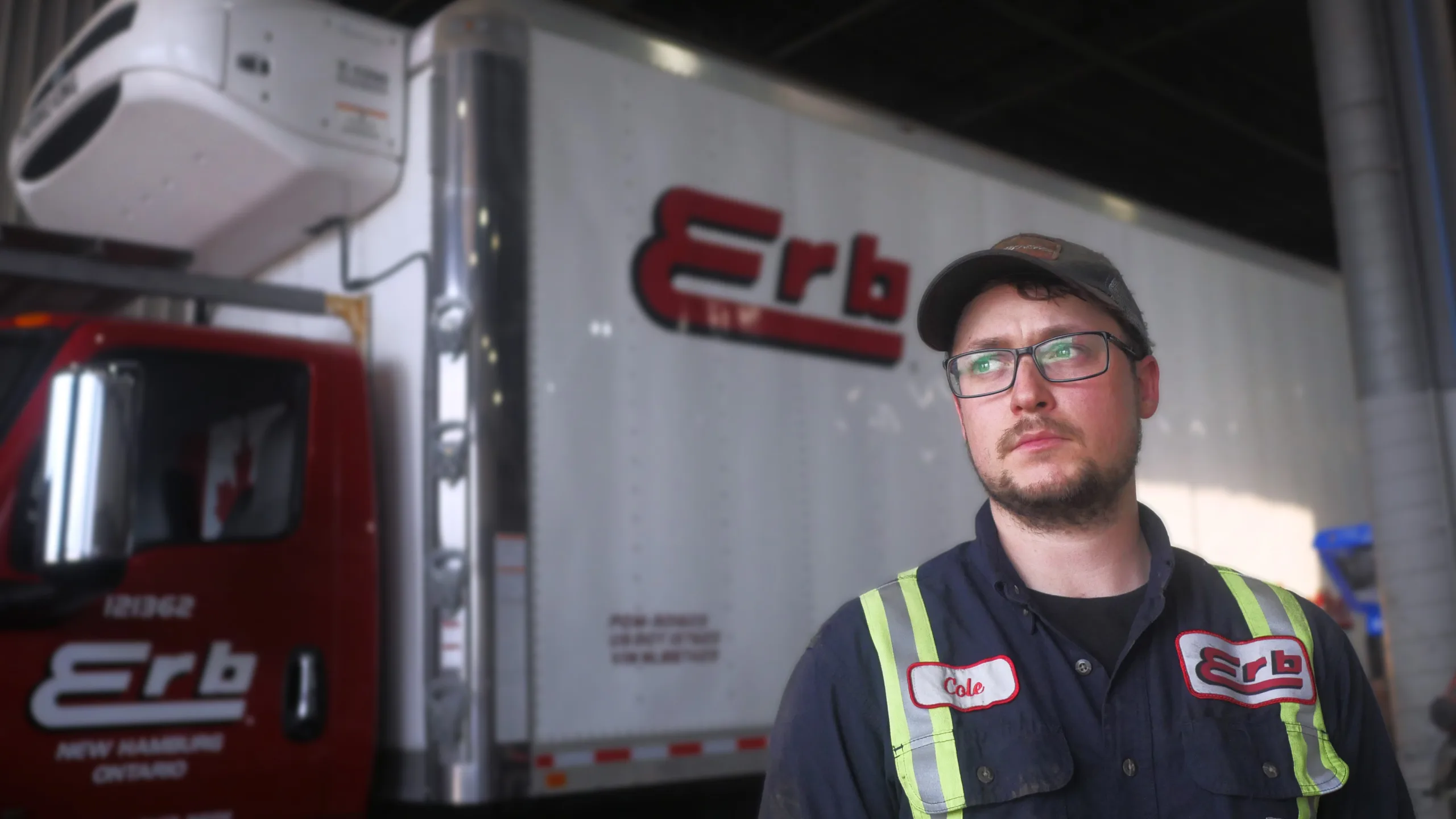 Jeff O'Neill as Driver of The Month - Erb Group of Companies