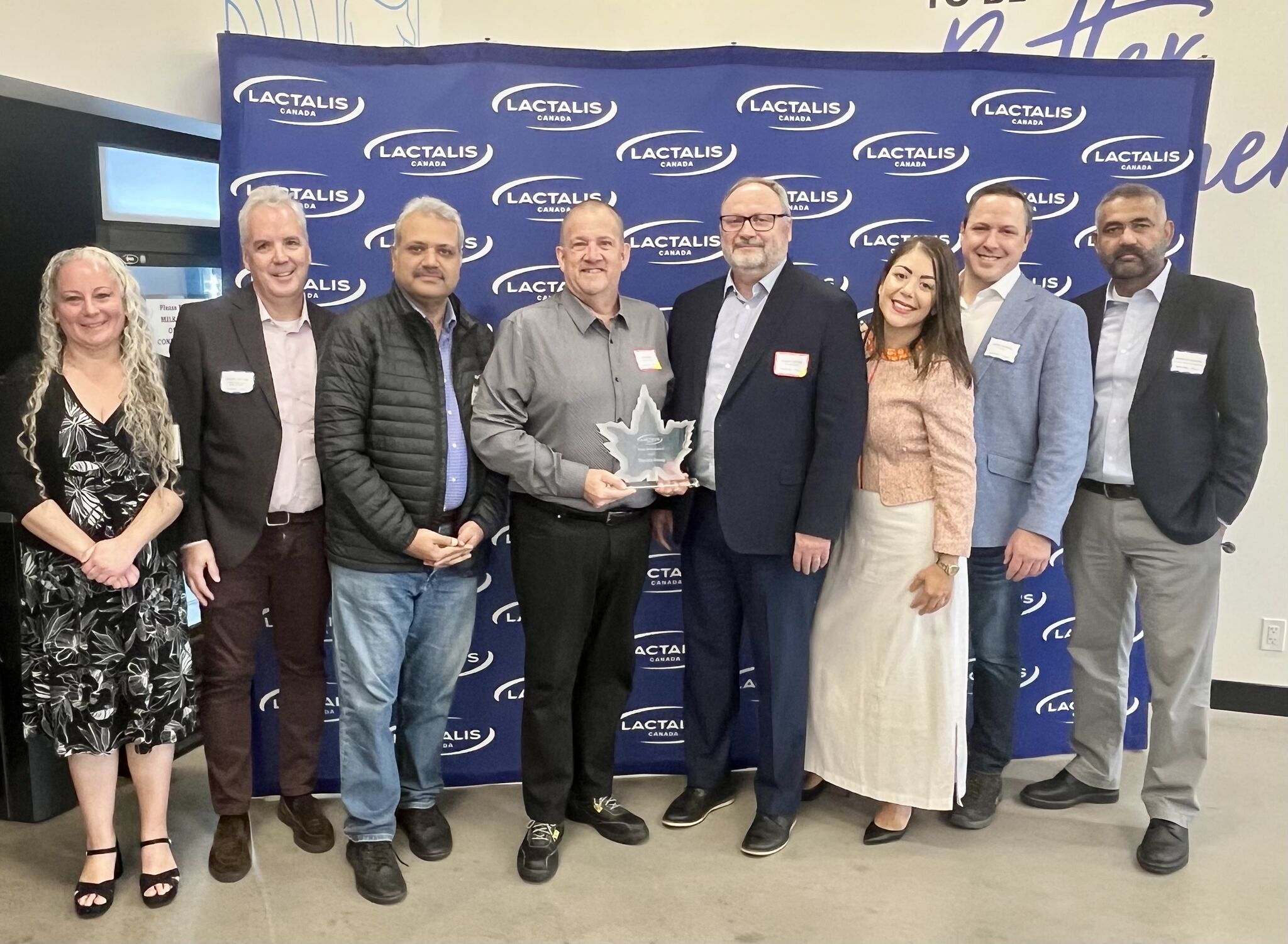 Erb Earns Lactalis Extra Mile Award for Service Excellence